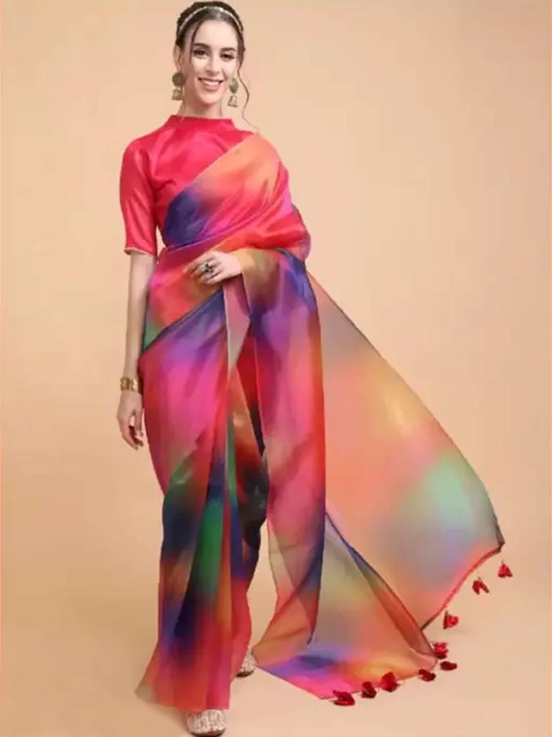 organza saree (6)