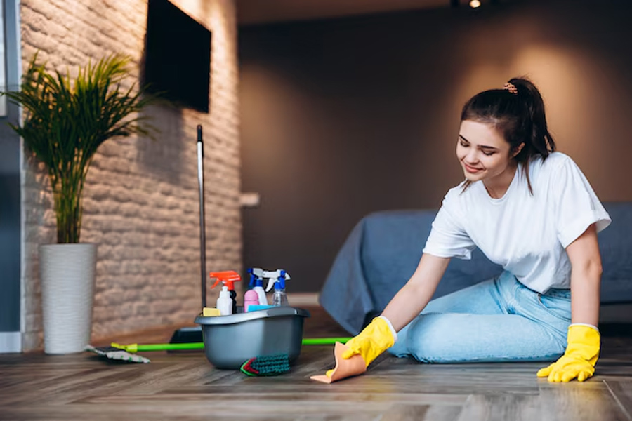 cleaning hacks to do dusting