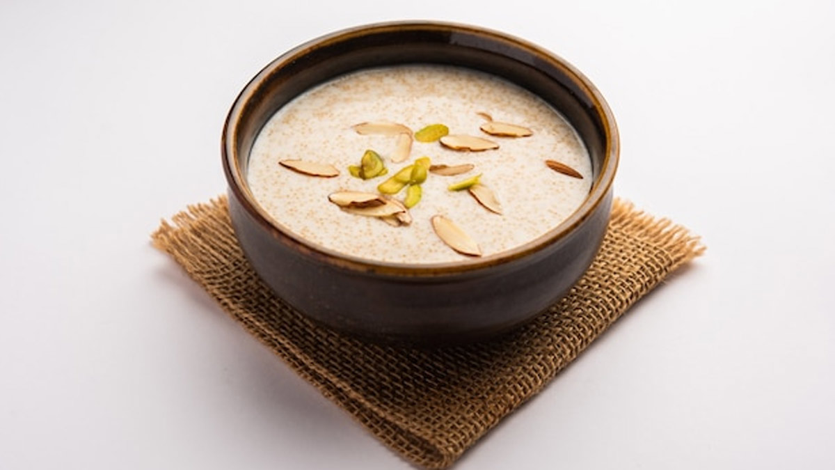 low calorie kheer