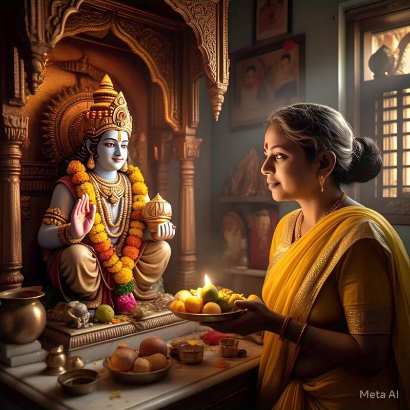 papmochani ekadashi bhog