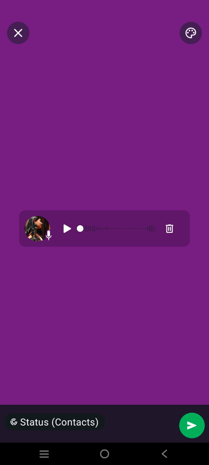 Can WhatsApp status be recorded