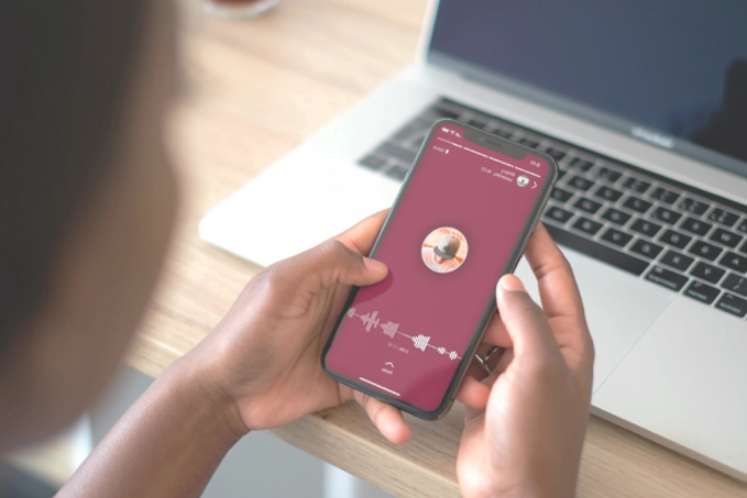 How to post voice status on whatsapp