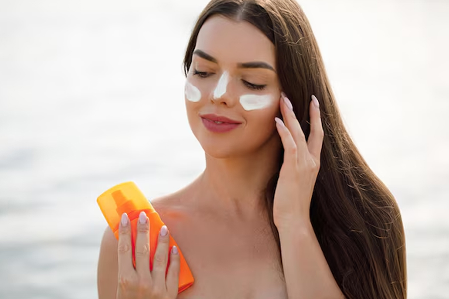 how to apply sunscreen lotion
