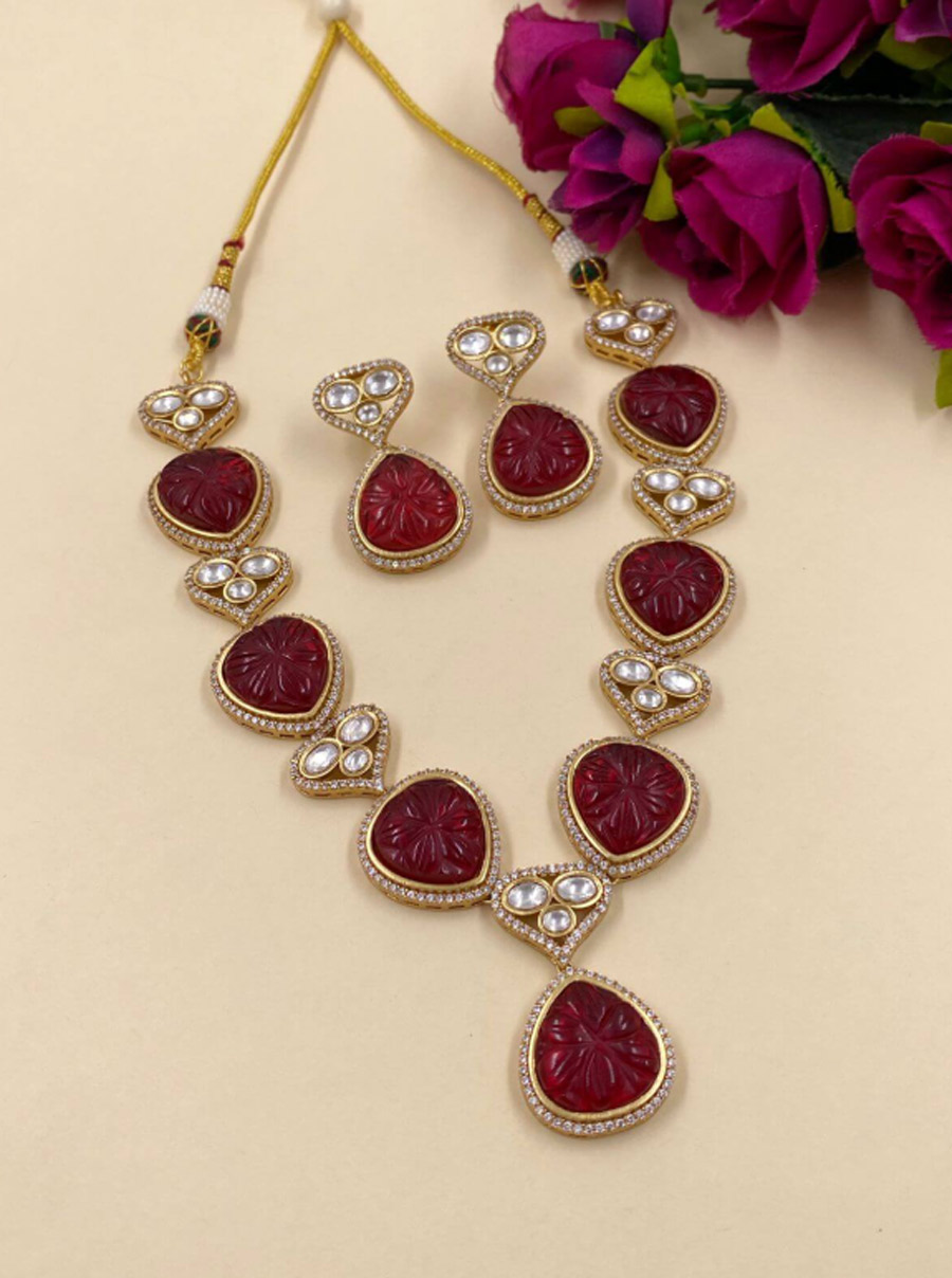 stone work necklace (2)