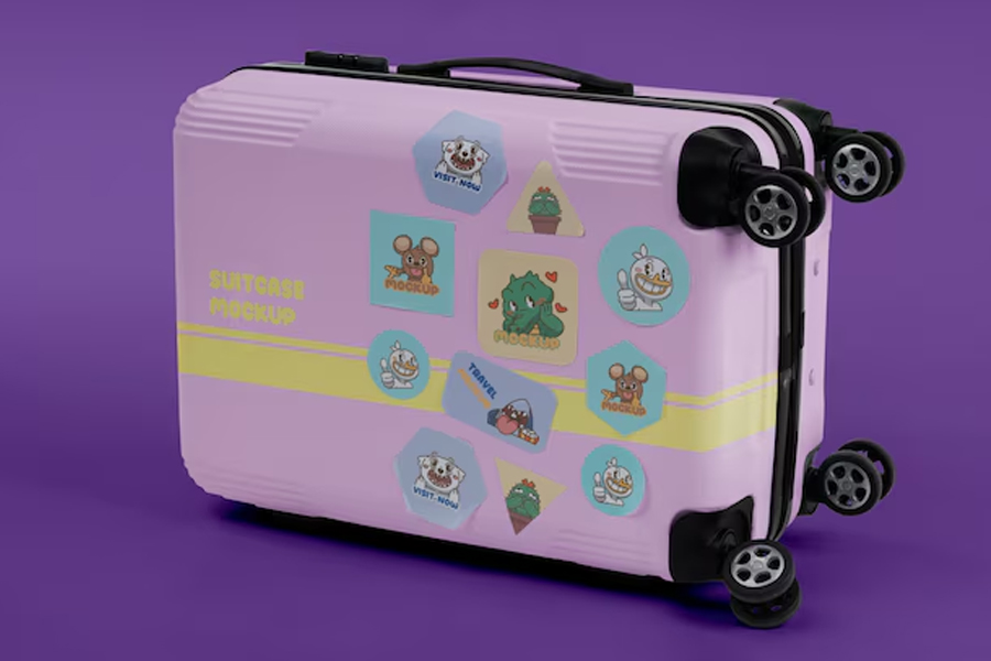 Trolley bag stickers