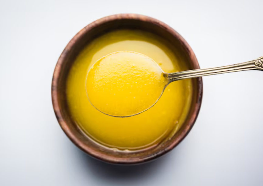 desi ghee with food