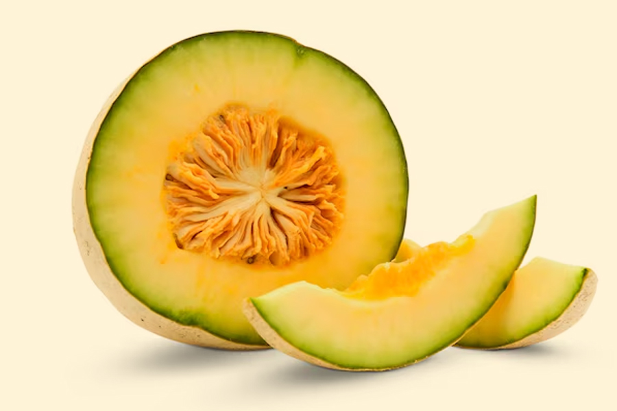 check stems of muskmelon