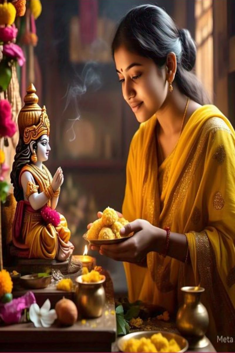 kamada ekadashi 2025 pr bhagwan vishnu ko lagaye bhog