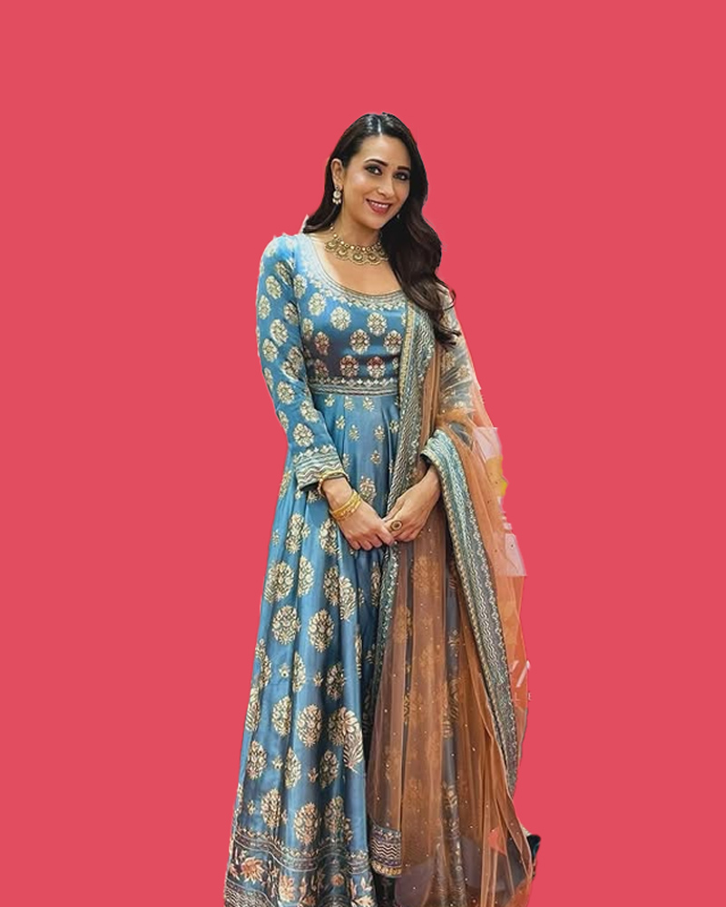 karisma kapoor suit floral print suit