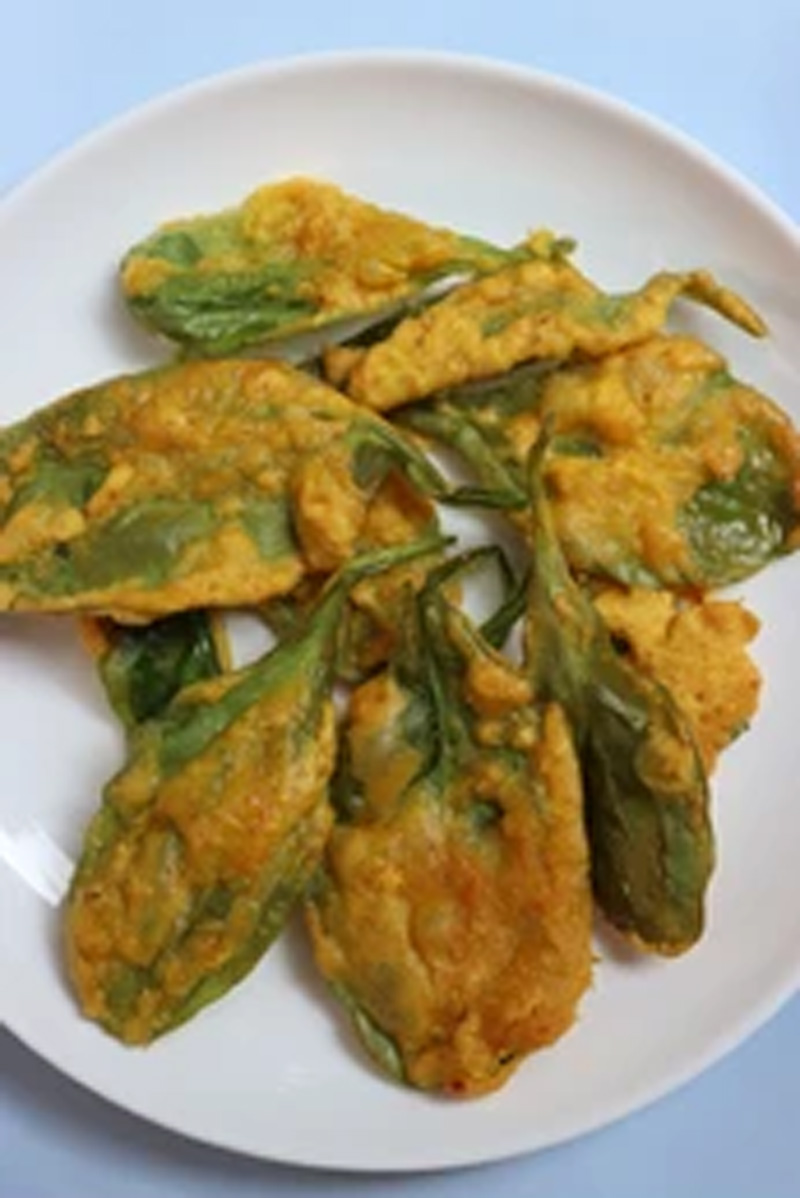 poi ke patte ke pakode