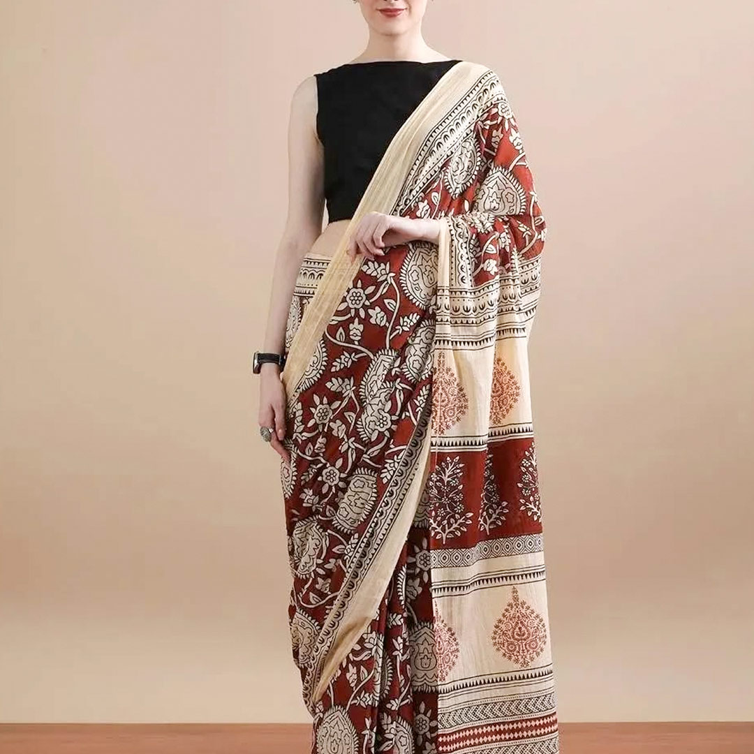 Round neckline blouse (4)