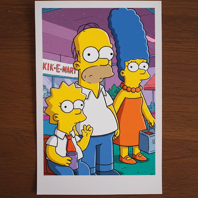 simpsons style photos
