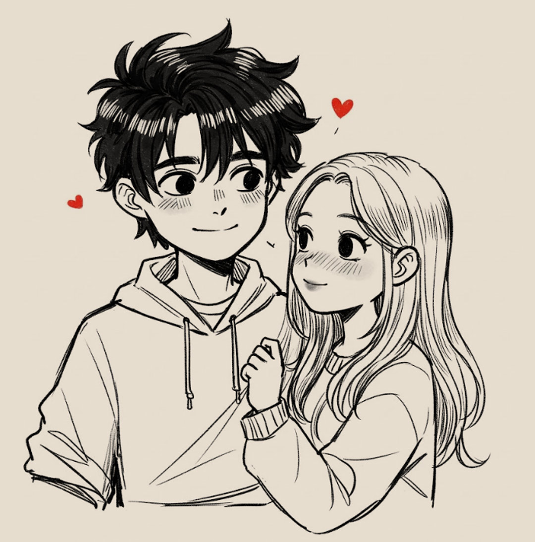 sketching style photos