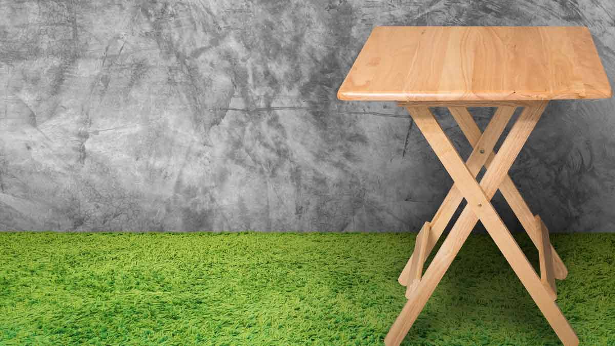 Furniture at balcony