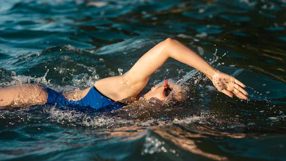 sleepy after swimming