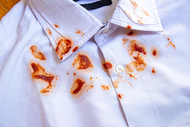 How to clean turmeric stain