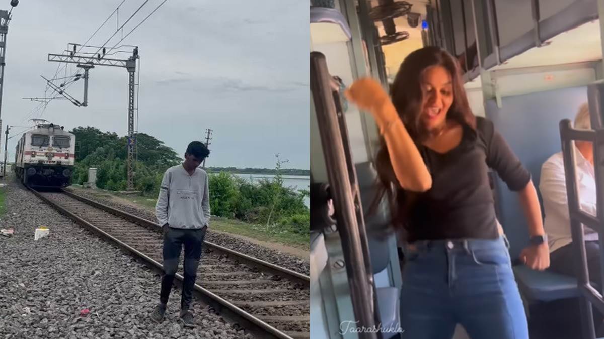 railway rules fine and punishment for making reels on railway tracksss