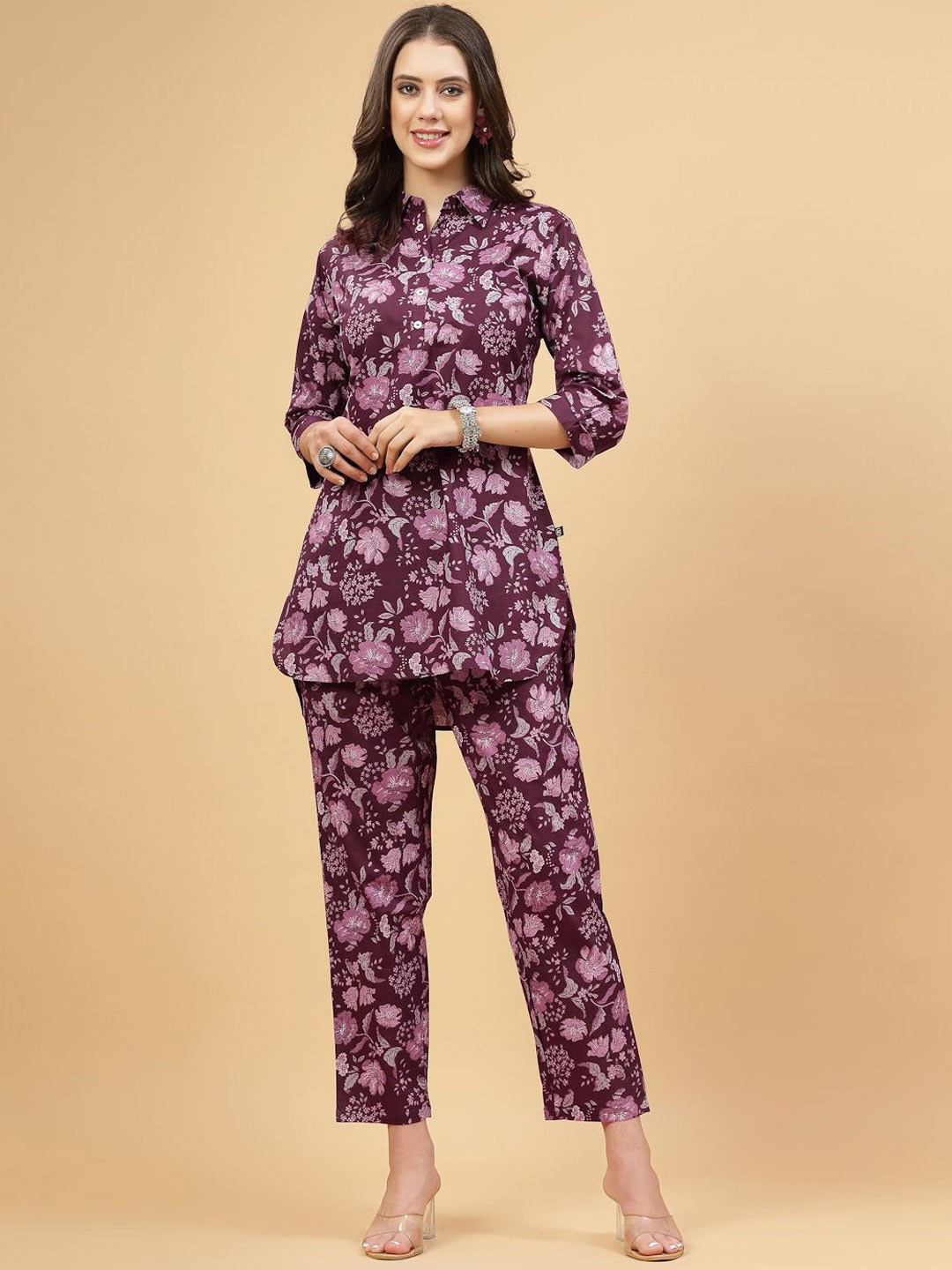 Floral print co ord set