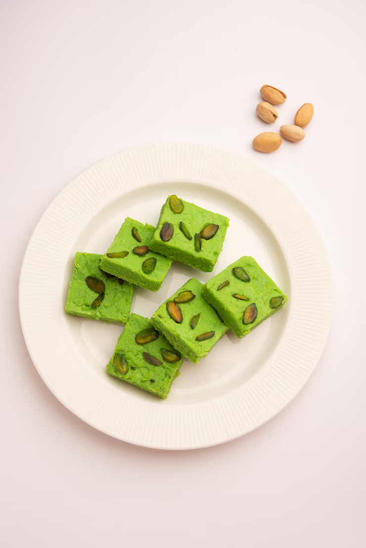 pista barfi recipe