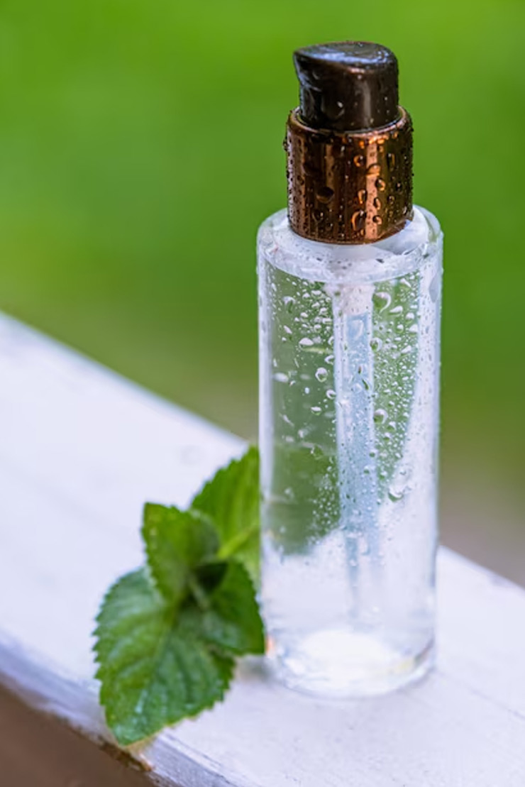 ત્વચા સંભાળ ટીપ્સ માટે ટંકશાળ ટોનર