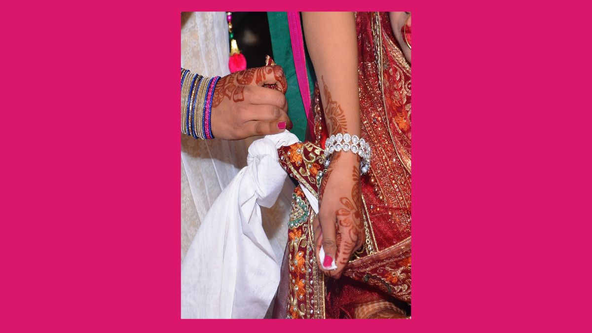 how many knots we should tie during gathbandhan