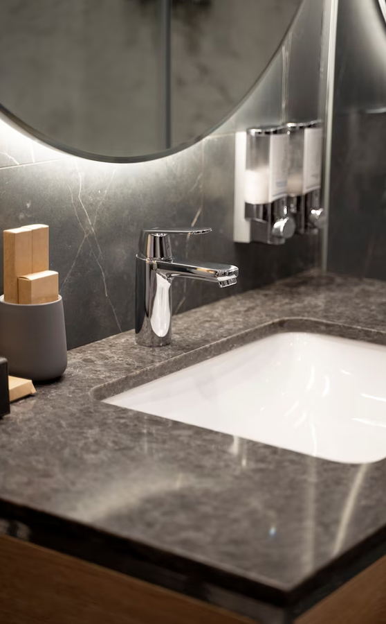 How gram flour is helpful in cleaning bathroom sink