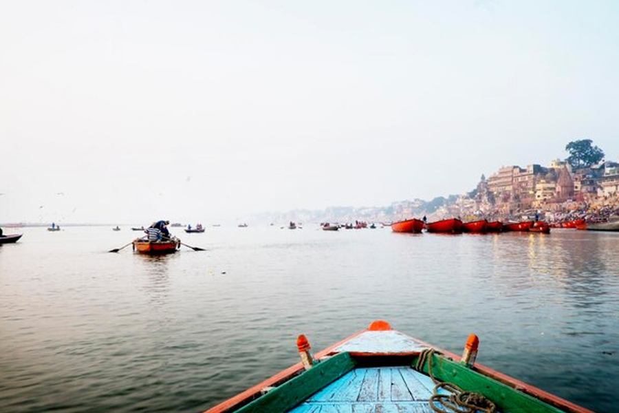 ganga river length in india