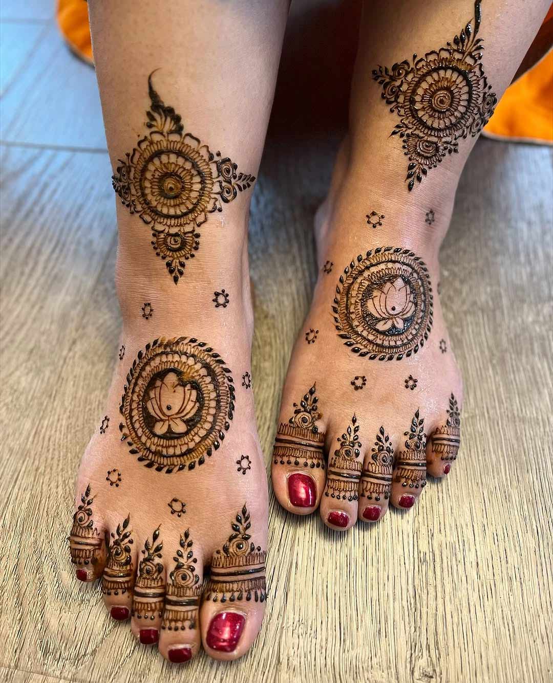 mehndi designs for foot (2)