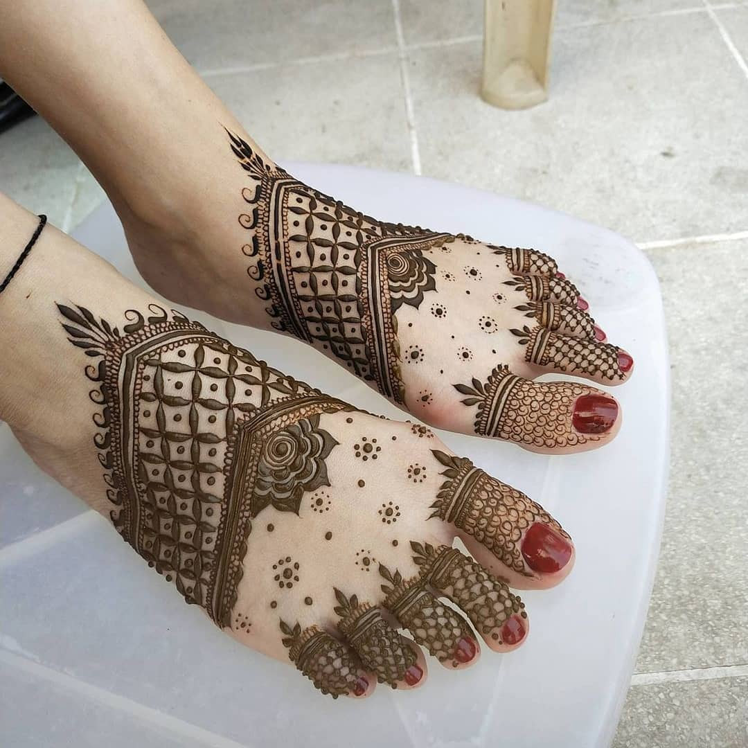 mehndi designs for foot (4)