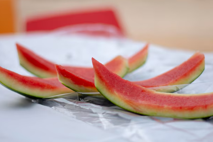 water melon peel