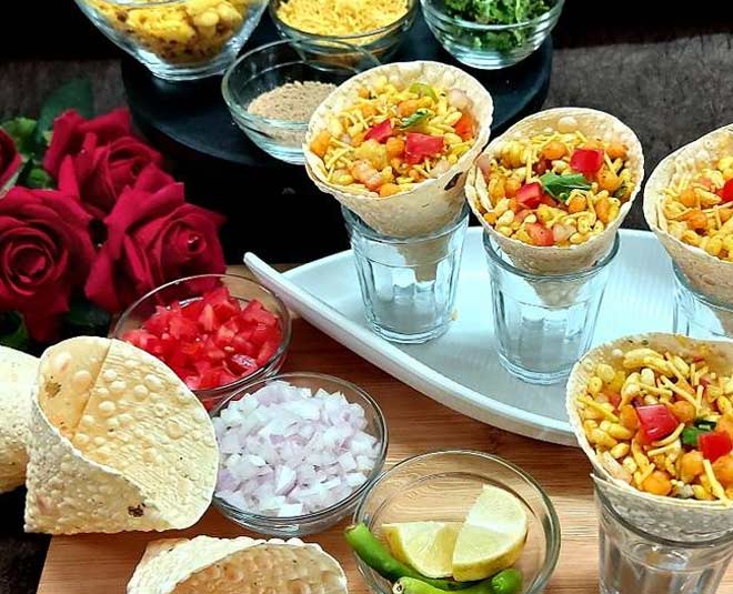 papad-cone-chaat-easy-recipe
