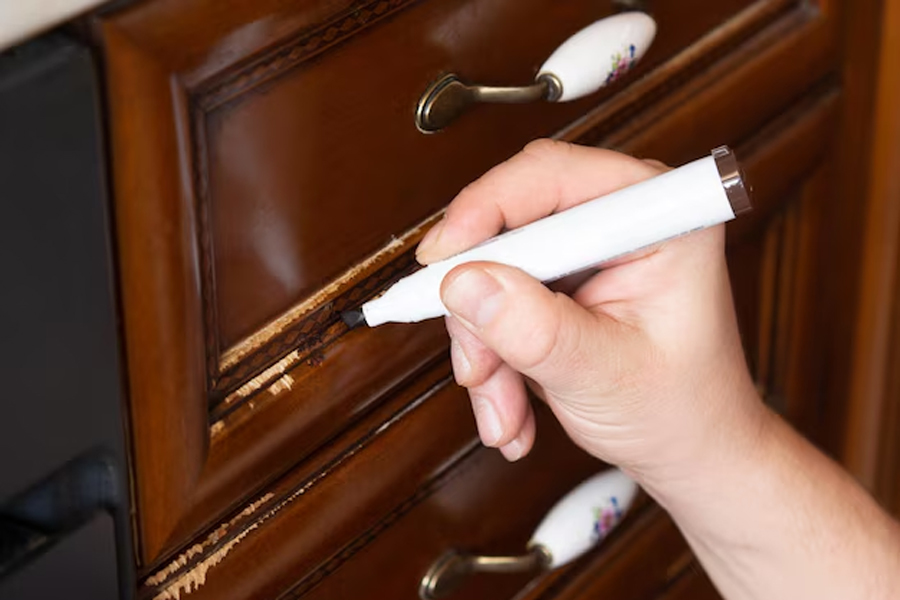 sketch pen marks removing tips