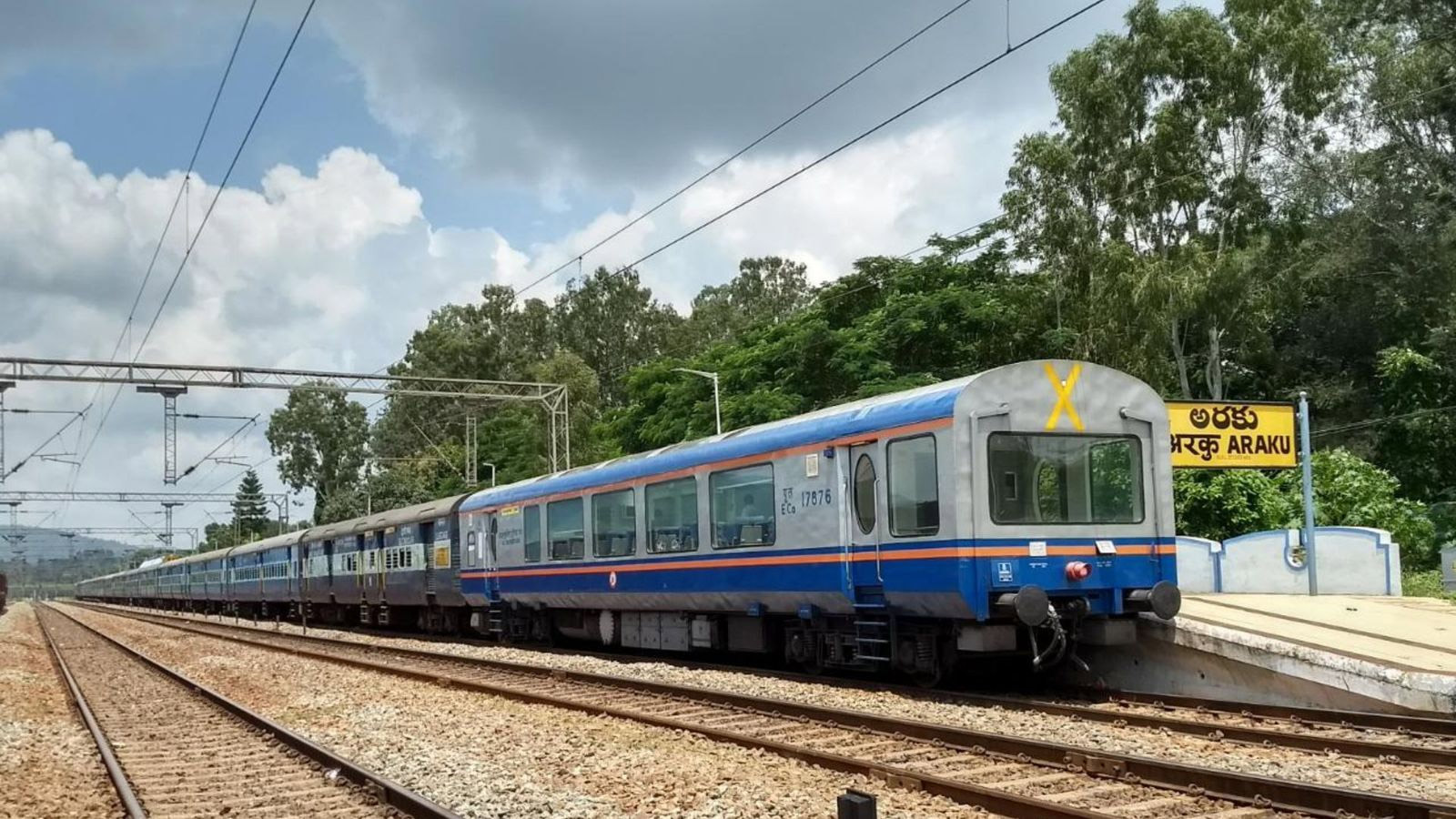 vistadome trains and routes in south india