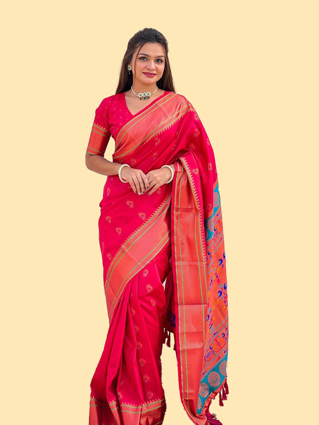 Saree style (5)
