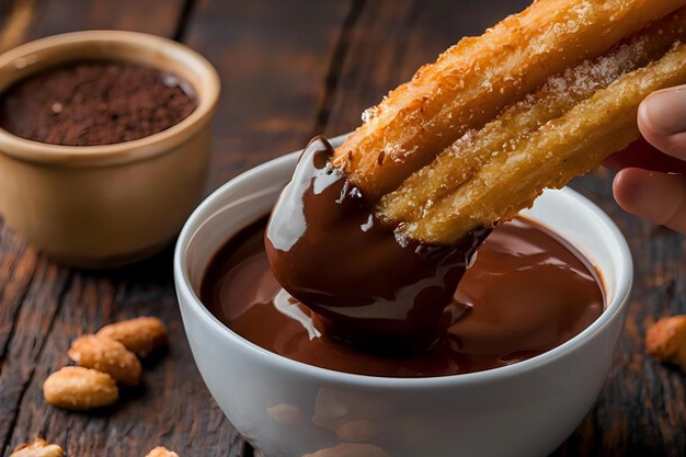 churros choclate dip recipe