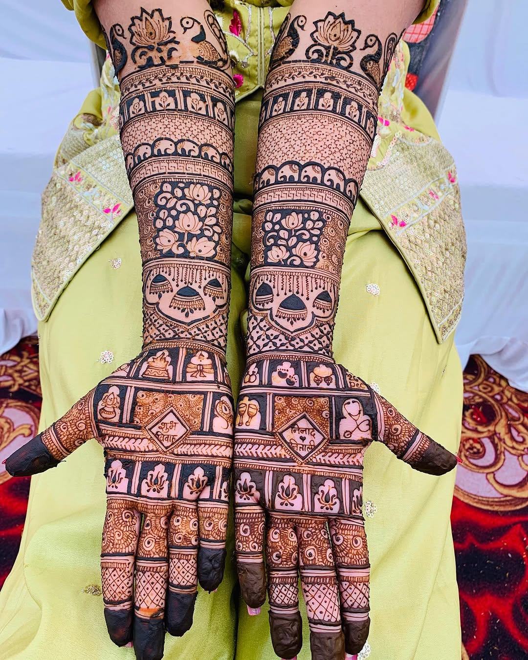 easy bridal mehndi designs