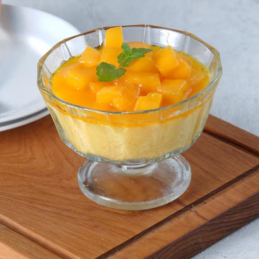mango dry fruits pudding recipe