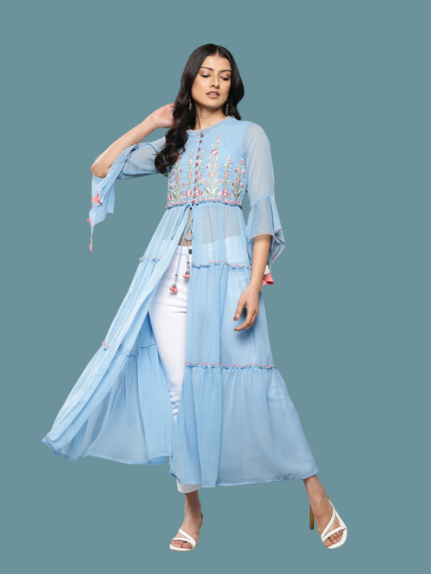 slit kurti designs (8)