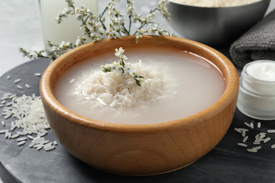 benefits of rice water