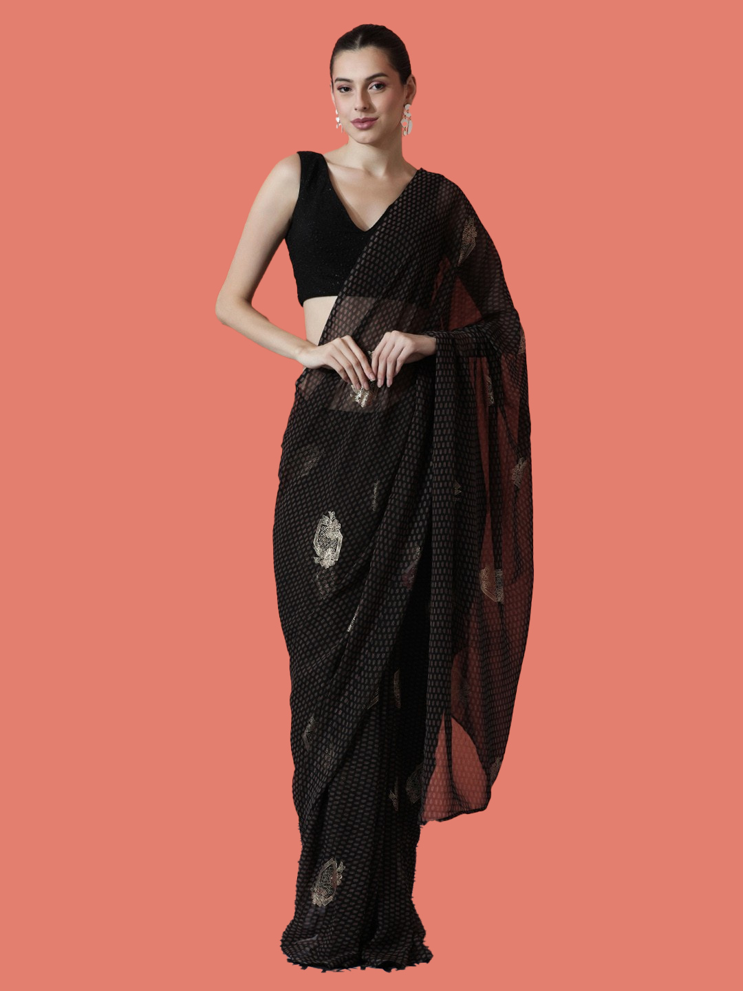 floral print saree designs (5)