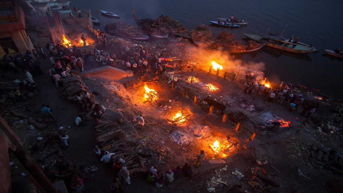 Manikarnika Ghat cremation