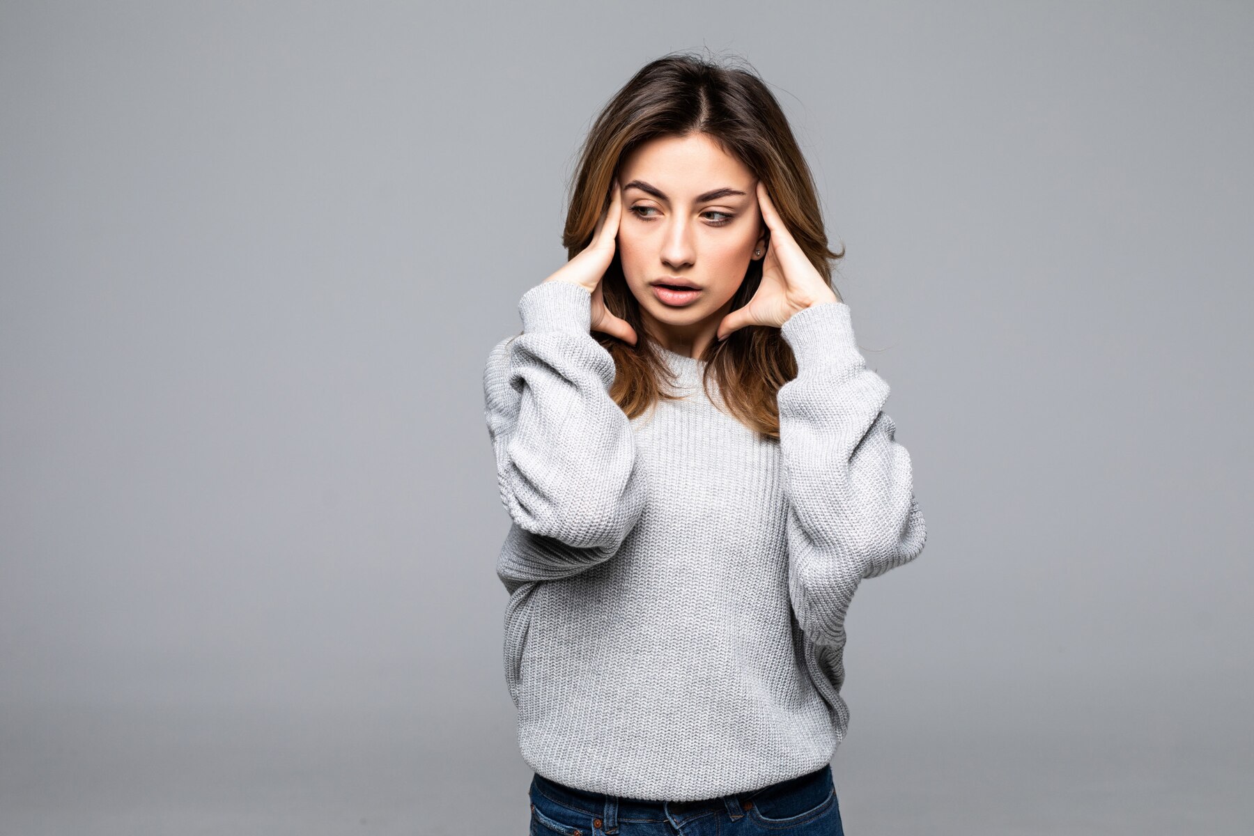 headache with blur vision