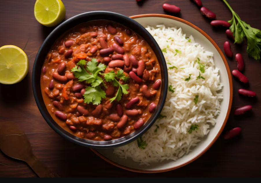 rajma chawal for glowing skin
