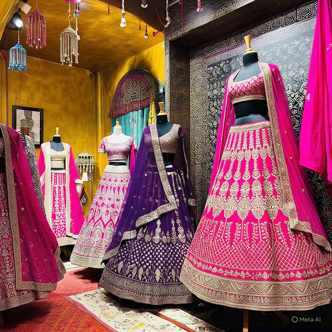 delhi ncr best lehenga market