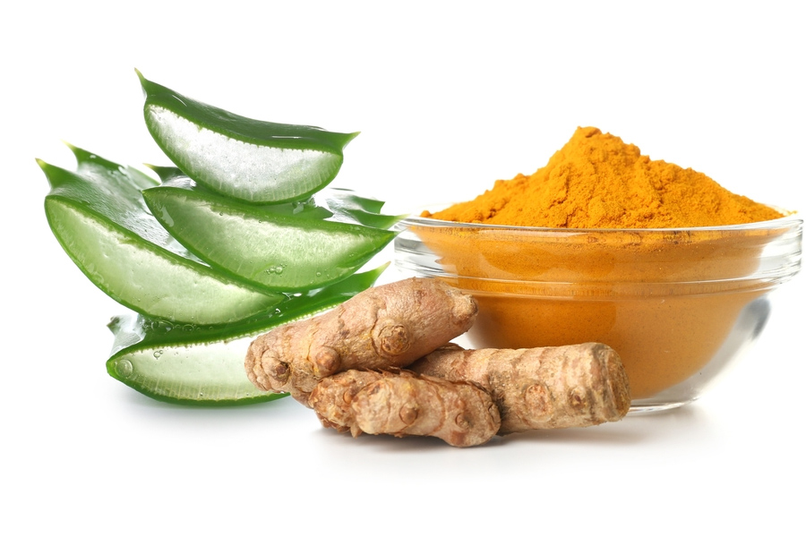aloe vera and turmeric to reduce pigmentation