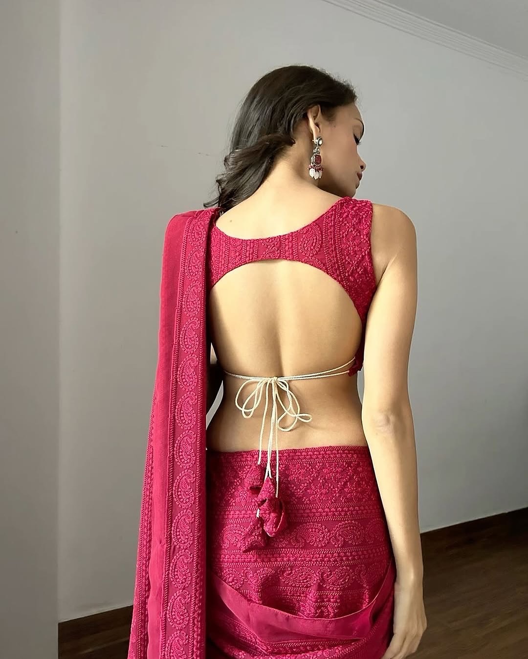 Criss-Cross Dori Blouse Design