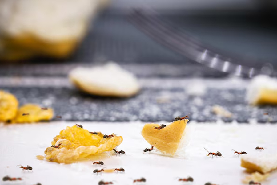 What is the best home remedy to get rid of ants in hindi