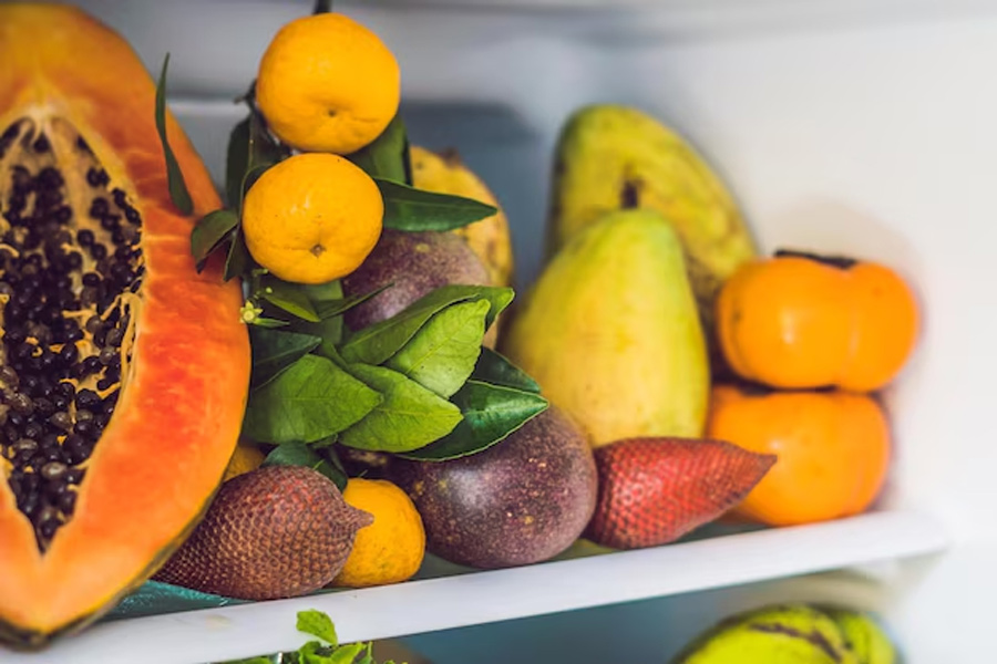 can papaya be kept in the fridge