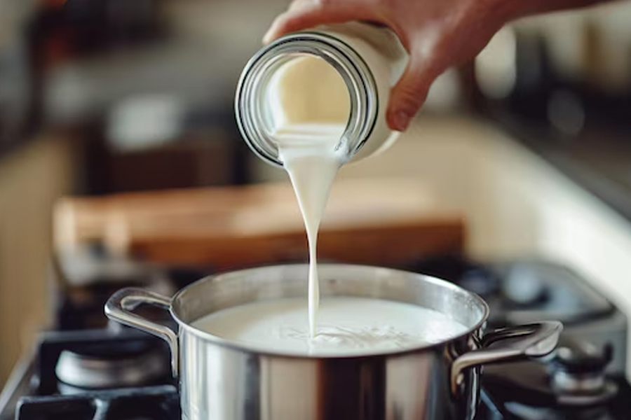 what happens if you add cardamom to milk in hindi