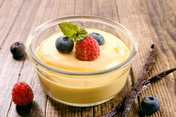 custard dessert